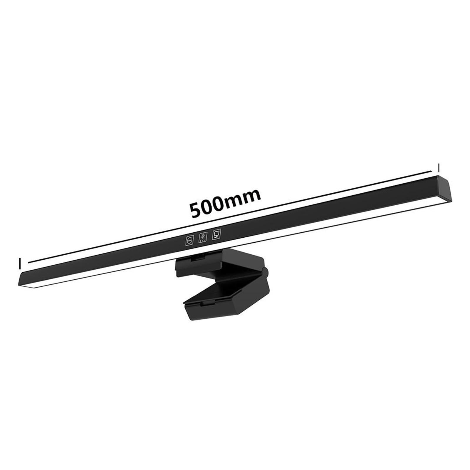 LuxiDesk Clip Pro Noir — Télécommande sans fil incluse pour contrôler la luminosité à distance sans toucher la lampe