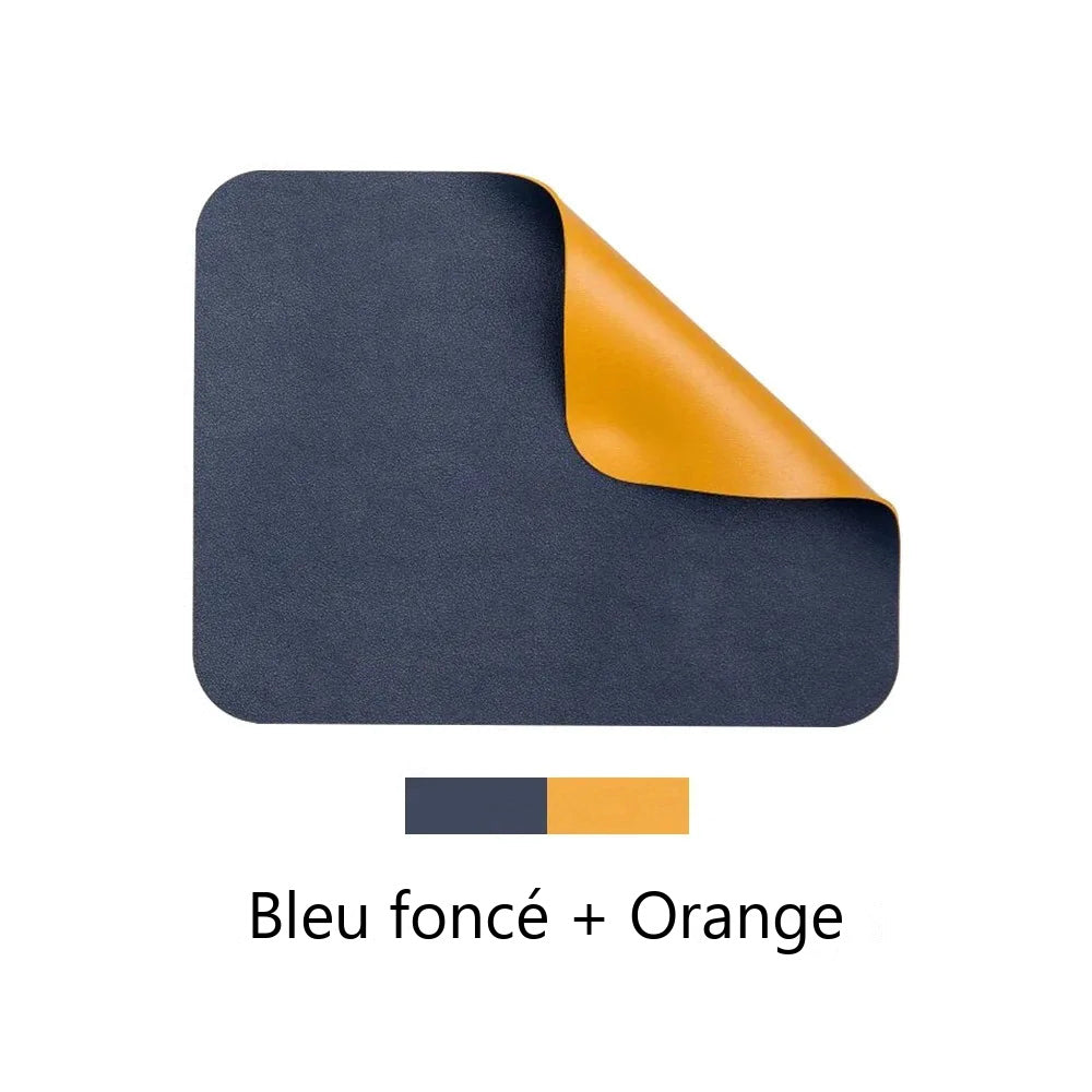 Tapis de souris Bleu foncé / Orange